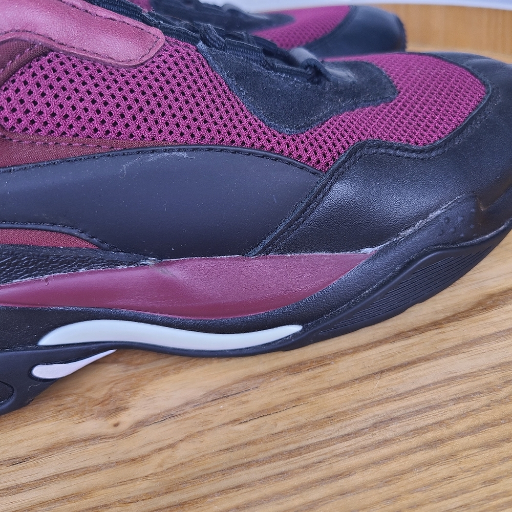 Puma Thunder Spectra Burgundy Athletic Shoes - Picture 8 of 12